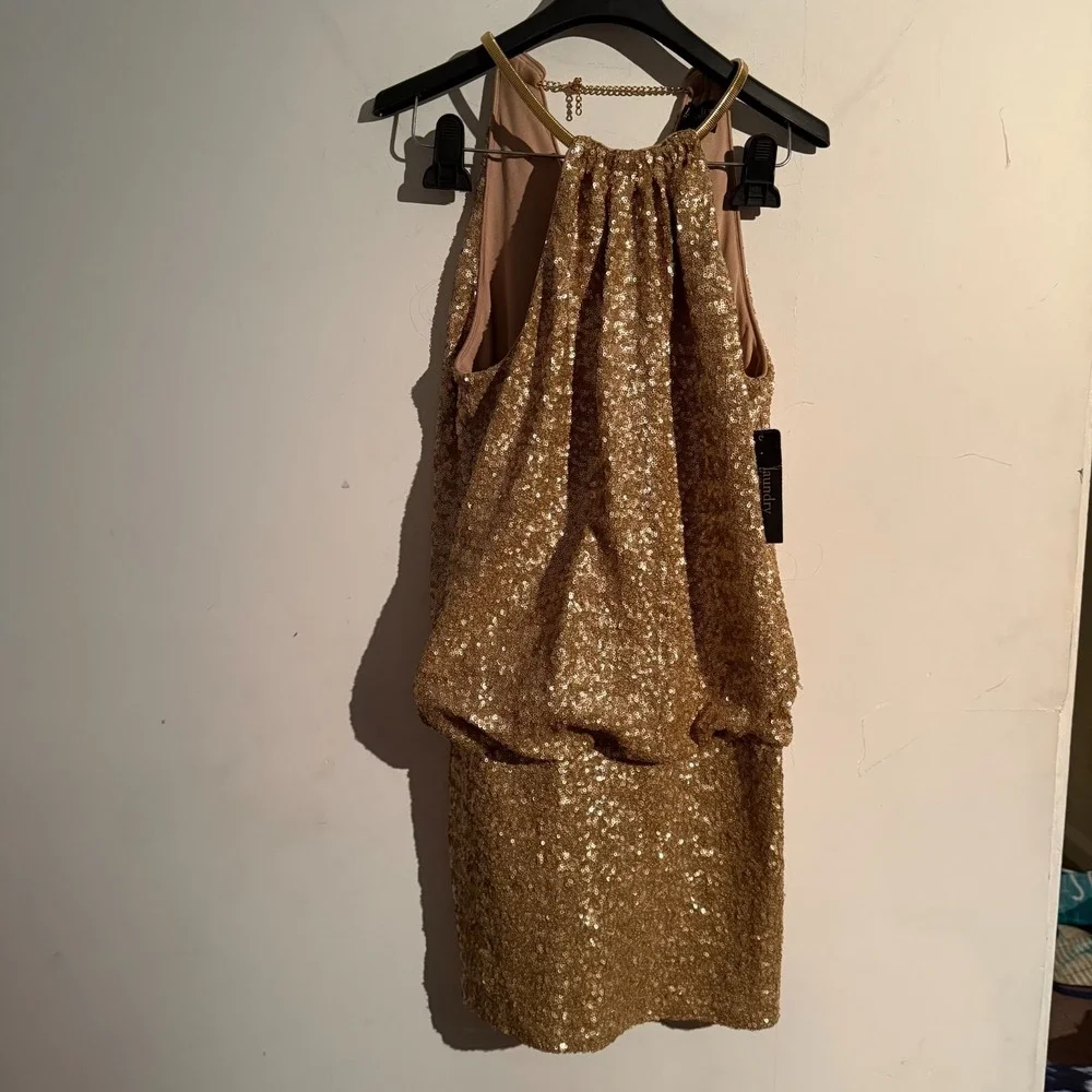 Laundry By Shelli Segal | Dresses | Laundry By Shelli Segal Size 4 Gold Sequin Dress Elegant Glamorous Nwt | Poshmark Laundry By Shelli Segal | Dresses | Laundry By Shelli Segal Size 4 Gold Sequin Dress Elegant Glamorous Nwt | Poshmark